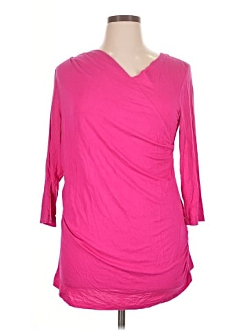 Ellen Tracy 3/4 Sleeve Top (view 1)