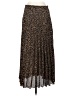 Max Studio 100% Polyester Animal Print Brown Casual Skirt Size S - photo 1