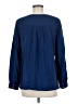 Amanda Uprichard 100% Silk Blue Blouse Size M - photo 2