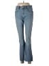 Zara Hearts Blue Jeans Size 6 - photo 1