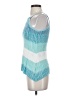 Parker Teal Sleeveless Blouse Size XS - photo 5