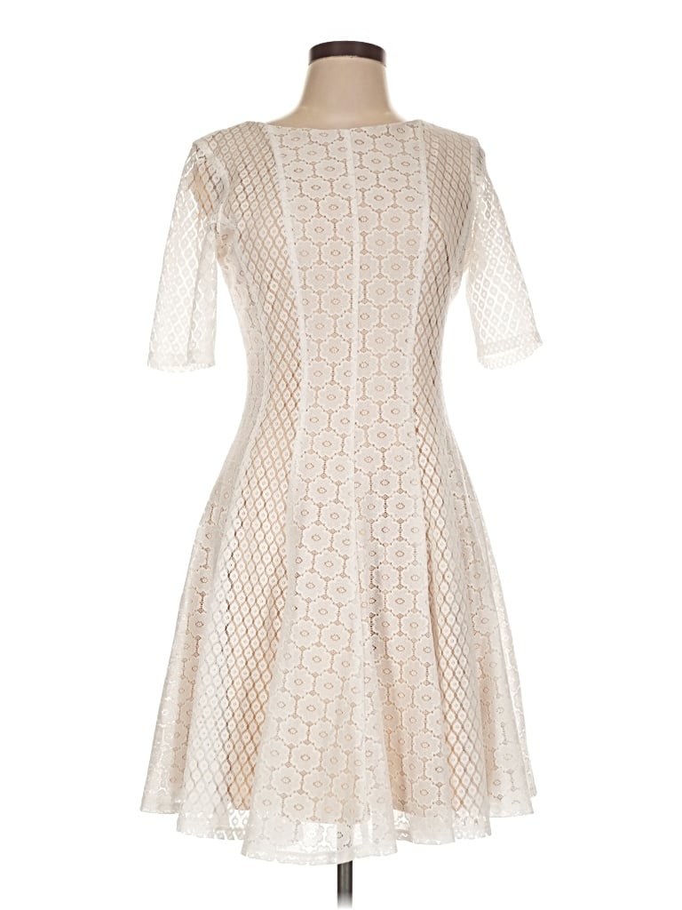 Pre-owned Danny & Nicole Cocktail Dress In Ivory