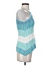 Parker Teal Sleeveless Blouse Size XS - photo 4
