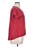 Unbranded Burgundy Short Sleeve Top Size XL (estimated) - photo 4