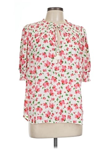 Rose + Olive 3/4 Sleeve Blouse (view 1)