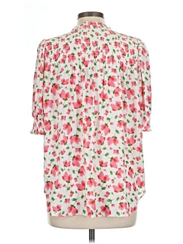 Rose + Olive 3/4 Sleeve Blouse (view 2)