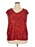 Vince Camuto Red Sleeveless Blouse Size 2X - photo 1