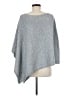 Talbots Gray Poncho Size Med - Lg - photo 2