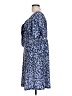 Unbranded Print Blue Casual Dress Size L - photo 5