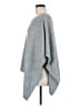 Talbots Gray Poncho Size Med - Lg - photo 5