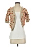 Sparrow 100% Cotton Orange Cardigan Size XS - photo 1