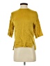 Vince. Yellow Short Sleeve Blouse Size XXS - photo 1