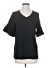Unbranded 100% Polyester Black Short Sleeve Top Size S - photo 1