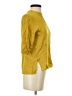Vince. Yellow Short Sleeve Blouse Size XXS - photo 4