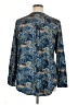 Halife Paisley Blue Long Sleeve Blouse Size 0X (estimated) - photo 2