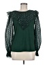 Ann Taylor LOFT Green Long Sleeve Blouse Size M - photo 1