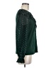 Ann Taylor LOFT Green Long Sleeve Blouse Size M - photo 4