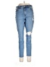Old Navy Hearts Blue Jeans Size 12 - photo 1