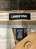 Lands' End Solid Tan Khaki Shorts Size 10 - photo 3