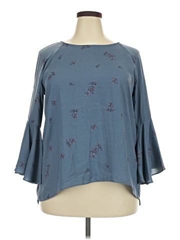 LC Lauren Conrad Long Sleeve Blouse (view 1)