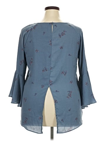 LC Lauren Conrad Long Sleeve Blouse (view 2)