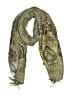 Unbranded Paisley Green Gold Scarf One size - photo 1