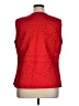 Delta Burke 100% Acetate Red Vest Size 16 - photo 2