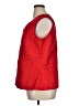 Delta Burke 100% Acetate Red Vest Size 16 - photo 5