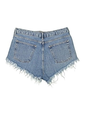 Topshop Denim Shorts (view 2)