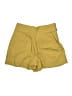 J.Crew Solid Yellow Khaki Shorts Size 10 - photo 2