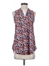 papermoon designed exclusively for Stitch Fix Orange Sleeveless Button-Down Shirt Size XS - photo 1