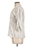 AP.NY 100% Linen Ivory 3/4 Sleeve Blouse Size L - photo 5