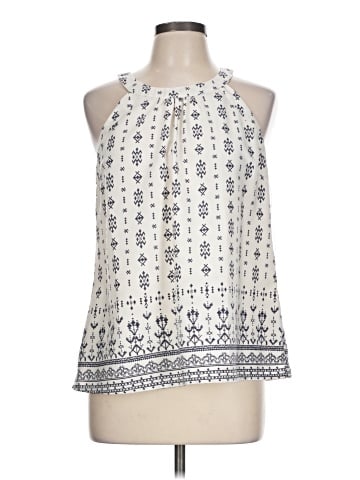 Skies Are Blue Sleeveless Blouse (view 1)