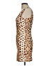 Unbranded Animal Print Tan Cocktail Dress Size L - photo 5