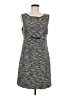 Studio M Tweed Gray Casual Dress Size L - photo 1
