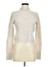 Jessica Simpson Metallic Silver Turtleneck Sweater Size M - photo 1