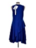 Halston Heritage Blue Cocktail Dress Size 12 - photo 2