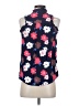 Gibson 100% Rayon Blue Sleeveless Blouse Size XS - photo 2