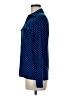 MICHAEL Michael Kors Polka Dots Blue Long Sleeve Blouse Size M (petite) - photo 5
