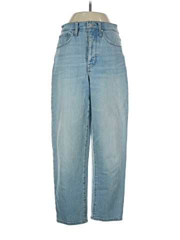 Madewell Balloon Jeans in Hewes Wash (view 1)