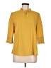 Assorted Brands 100% Polyester Yellow 3/4 Sleeve Blouse Size M - photo 1