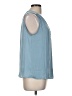 Hilary Radley 100% Polyester Blue Sleeveless Blouse Size M - photo 4
