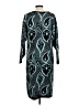 Assorted Brands Paisley Teal Cocktail Dress Size L - photo 2