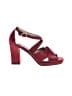 Unlisted Burgundy Sandals Size 6 1/2 - photo 1