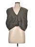 Zara Gray Sleeveless Blouse Size L - photo 1