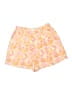 Louna 100% Polyester Paisley Yellow Shorts Size M - photo 1