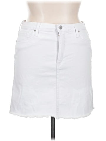 Just Black Denim Skirt (view 1)