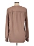 Bellatrix 100% Polyester Brown Long Sleeve Blouse Size L - photo 2