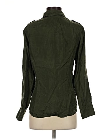 Banana Republic Long Sleeve Silk Top (view 2)