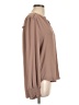Bellatrix 100% Polyester Brown Long Sleeve Blouse Size L - photo 4